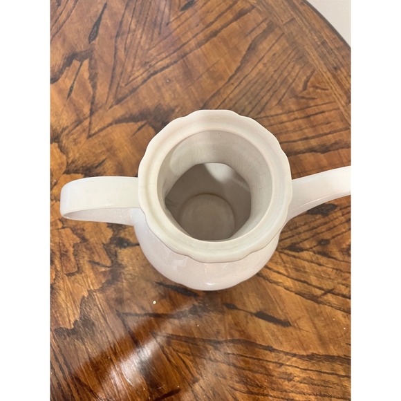 Mikasa French Countryside Pitcher Cream Crackle Glaze F9000 Oven Dishwasher Safe - Picture 3 of 5